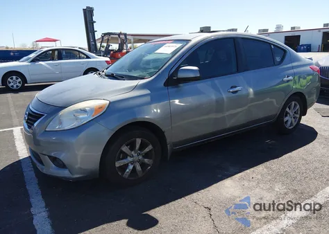 2013 Nissan Versa 1.6 Sl from USA, damaged, VIN 3N1CN7AP0DL860981